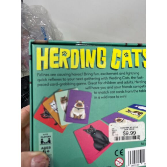 Herding Cats A 100 Meow An Hour Card Game NEW! SEALED! Family Night Fun - Picture 5 of 5
